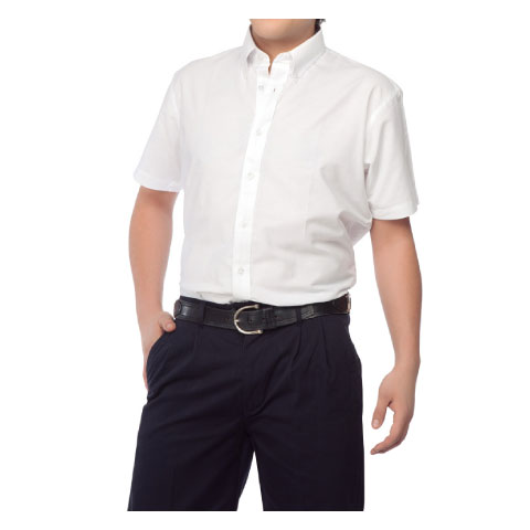 CAMISA OXFORD MANGA CORTAV-110-06122