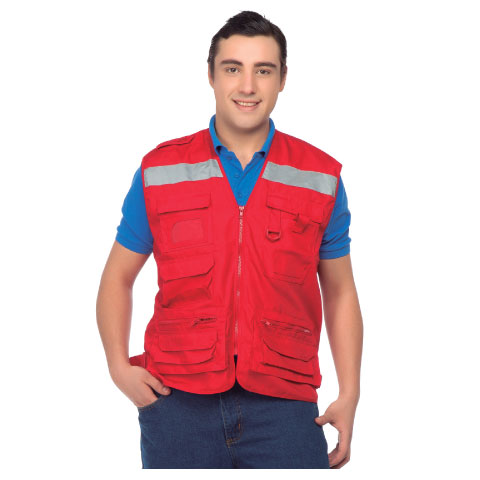 CHALECO GEÓLOGO POPLIN DOBLE