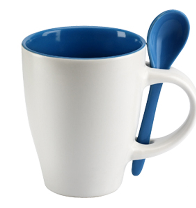 TAZÓN C/CUCHARA Y FONDO DE COLOR  CR-610-23