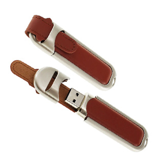 PENDRIVER DE CUERO Y METALT-50-C38